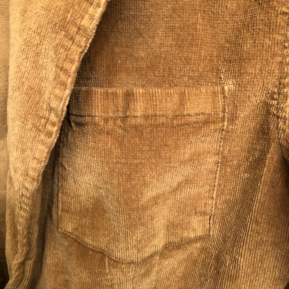 Corduroy jacket Tan/brown Size Large—#042 - Picture 6 of 13